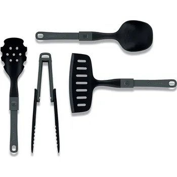 Outdoor vaření Sada kuchyňských pomůcek Lifeventure Ellipse Folding Utensil Set