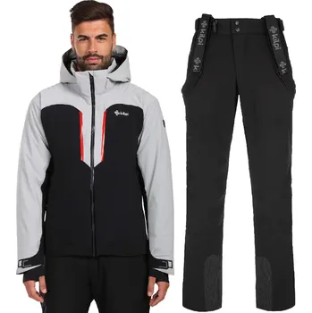 Pánský lyžařský komplet Hyder BLK XL + Rhea BLK L