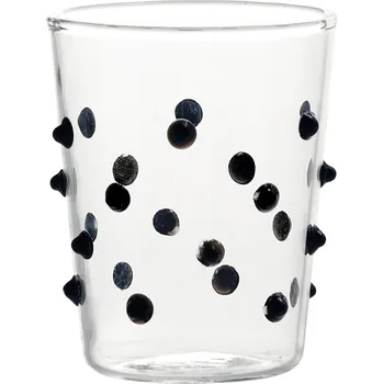 Sklenice Zafferano, Skleněný pohár Party Junior 95 ml černý - Formadore