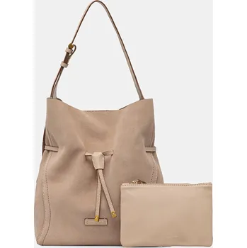 Kabelka Semišová kabelka Gianni Chiarini SIENNA BS.11787.CM.PL béžová 80X, vel. ONE SIZE