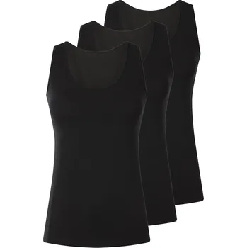 esmara® Dámské tílko, 3 kusy (černá, S(36/38))