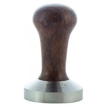 Příprava kávy Tamper Motta 57mm - nerez - dřevo