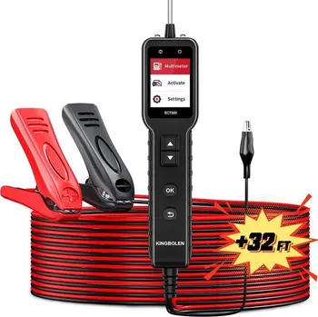 Autoelektronika Digitální multifunkční tester - zkoušečka elektrických obvodů auta 12 / 24V 45109