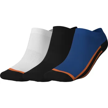 Pánské ponožky CRIVIT Pánské sportovní ponožky, 3 páry (bílá/černá/modrá, 39-42)