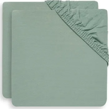 Prostěradlo Prostěradlo napínací 120x60 cm 2 ks Ash Green