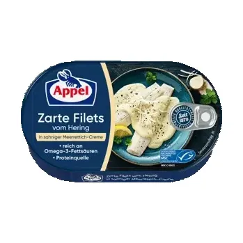 konzervovaná ryba Filety sleďové ve smetanovo - křenové omáčce 200 g