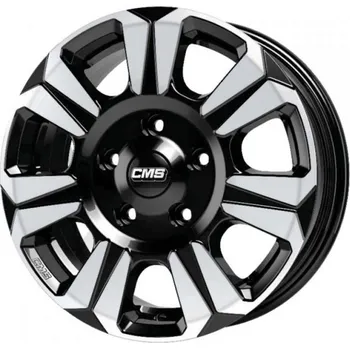 Alu kolo CMS Alu Kola CMS C31 6.5x17 5x118 ET60 Diamond Black 71.1