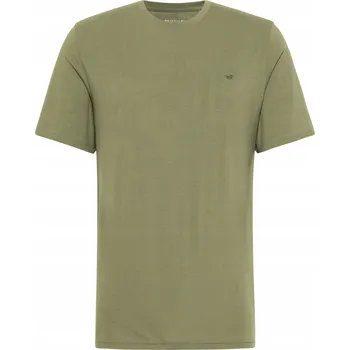 Pánské tričko Tričko Pánské Mustang Style Alex Bavlněné Zelené Logo Regular XXL