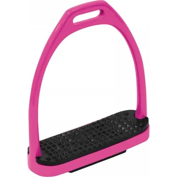 Třmeny barevné kovové Waldhausen - fuchsia