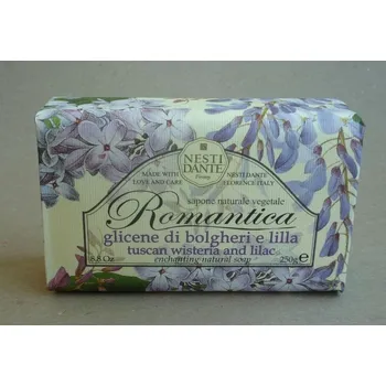 Mýdlo Mýdlo Romantica - vistárie a šeřík 250g