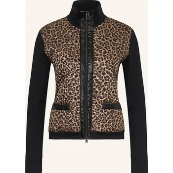 Dámská mikina Marc Cain Dámský Svetr Z Kombinace Materiálů, 900 black, 36