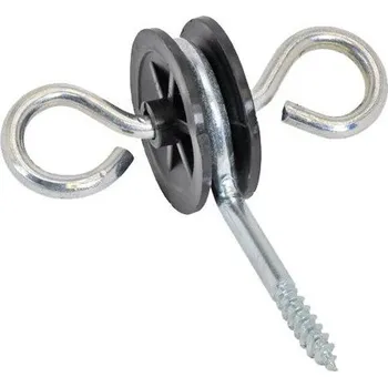 Pro koně Izolátor otočný s vrutem ke vchodové bráně ohradníku