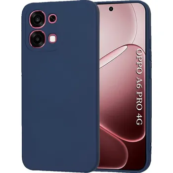 Pouzdro na mobilní telefon Techsuit - SoftFlex - Oppo A6 Pro 4G / A6 Pro 5G - tmavě modrá