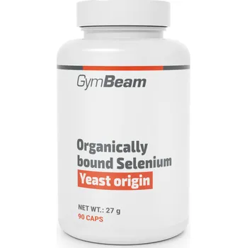 GymBeam Organicky vázaný selen 90 kaps. 90 kaps.