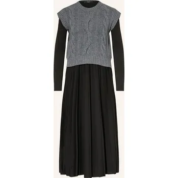 Dámské šaty Weekend Max Mara Dámská Sada Ebro: Plisované Šaty A Pletená...
