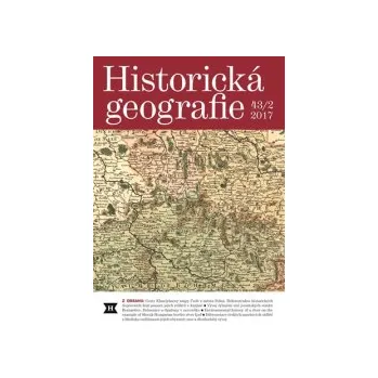 Časopis Historická geografie 43/2 2017