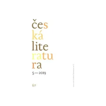 Časopis Česká literatura 5/2019