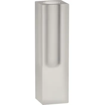 Váza Hübsch, Váza Hübsch obdélníková skleněná ojíněná - Formadore