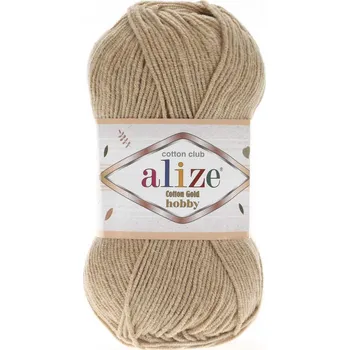 Příze Alize Cotton Gold Hobby béžová 262