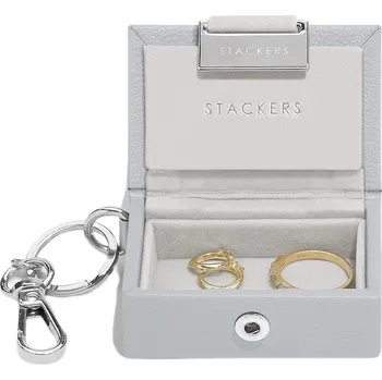 Šperkovnice Stackers, Přívěšek na klíče Stackers Nano šedý - Formadore