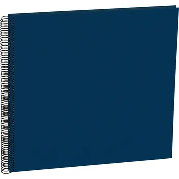 Fotoalbum Semikolon, Fotoalbum Uni Economy s černými stránkami velké tmavomodré - Formadore