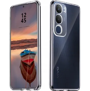 Pouzdro na mobilní telefon PRŮHLEDNÉ KŘIŠŤÁLOVÉ TEKUTINOVÉ POUZDRO PRO VIVO Y19S 4G 2X SKLO