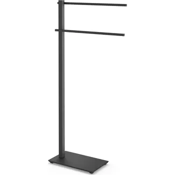 Věšák Zack, Stojan na ručníky Carvo práškově lakovaná ocel černý - Formadore