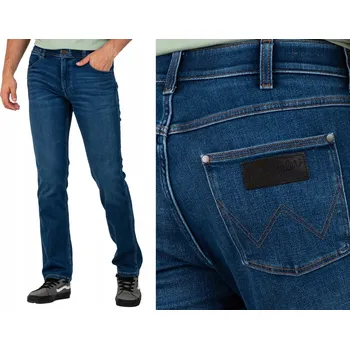 Pánské džíny Wrangler Greensboro pánské džíny rovného střihu velikost 40/36