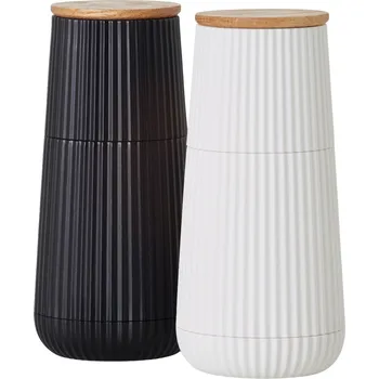 AdHoc, Mlýnky na sůl a pepř Scape černé a bílé 2 ks - Formadore