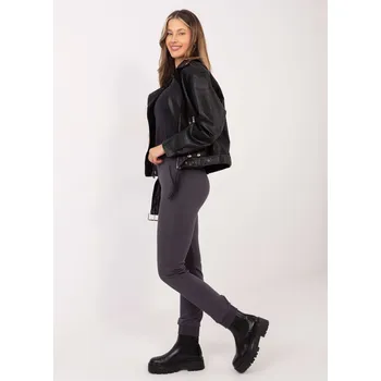 Dámské tepláky RV-DR-5040.10X BASIC FEEL GOOD Barva: Šedá - tmavě, Velikost: XS