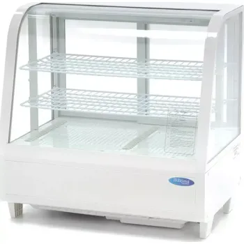 Skříňka na nářadí Maxima Lednice s vitrínou 68 cm - 100 l - bílá | 09400836