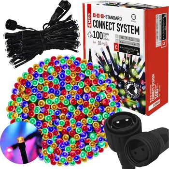 Vánoce Vánoční osvětlení na stromeček Emos venkovní 10 m 51 - 100 žárovek