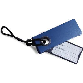 Úložný box Lexon, Štítek na zavazadla Neo tmavomodrý - Formadore