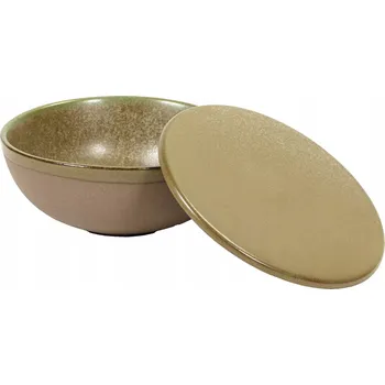 SERAX Surface Miska s víkem, camo green, ø: 130 mm (4 ks)