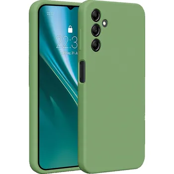 Pouzdro na mobilní telefon Zadní Kryt Etteri pro Samsung Galaxy A14 zelený