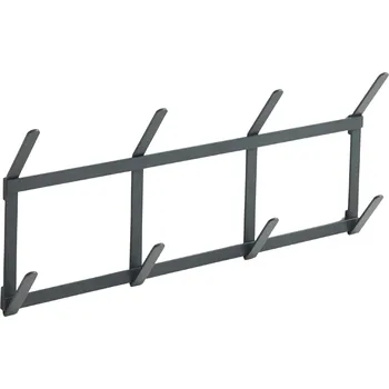 Věšák Hay, Nástěnný věšák Tape S černý - Formadore