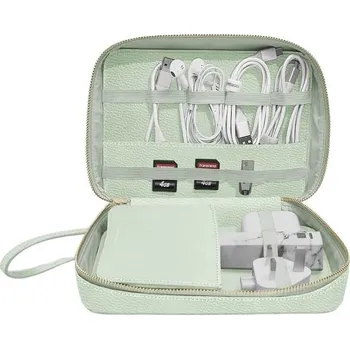 Úložný box Stackers, Pouzdra na nabíječky a sluchátka Stackers Pebble šalvějově zelená - Formadore