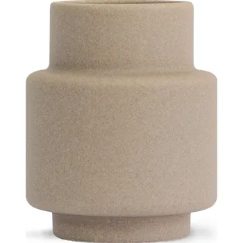 Váza Ro Collection, Váza Hurricane Ceramic 15 cm světle šedá - Formadore