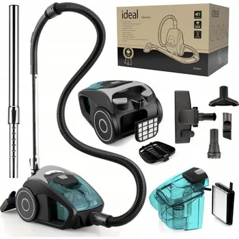 Vysavač Bezsáčkový cyklonový Vysavač 2x HEPA filtr 700W 1,5l IDEAL ID5901