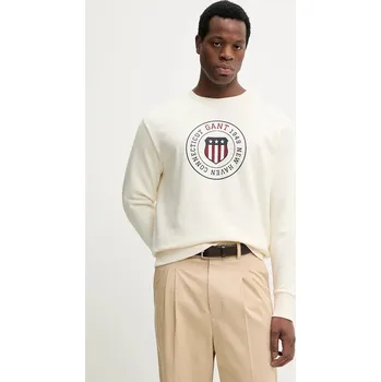 Pánská mikina Mikina Gant 2067098 béžová 01X, vel. XXXL