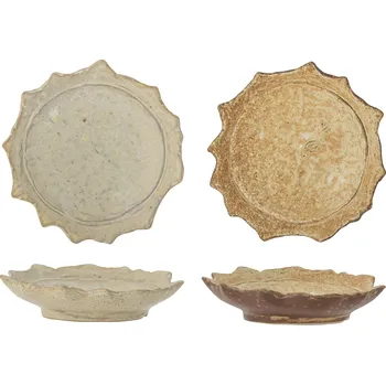 Šperkovnice Bloomingville, Tácy Lilah 11 cm hnědé 2 ks - Formadore