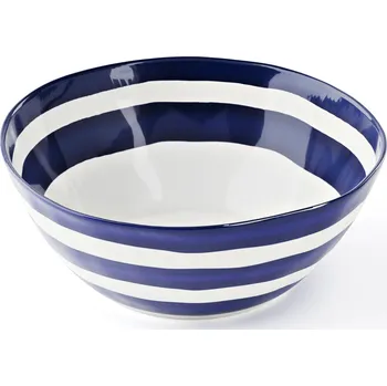 Nádobí Guzzini, Miska Riviera s pruhy 22,5 cm bílo-námořnicky modrá - Formadore