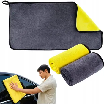 Ručník z mikrovlákna na sušení a leštění auta 100x50 cm, 500 g/m2