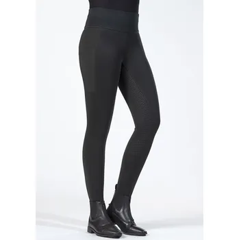 Jezdecké oblečení Jezdecké zimní termo legíny Cosy Style HKM, více barev Barva: černá, Velikost: 44/46 Silikonový sed