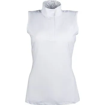 Závodní triko HUNTER HKM bez rukávů Barva: Bílá, Velikost: XL