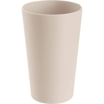 Držák na kartáček Koziol, Hrnek do koupelny Connect L béžový - Formadore