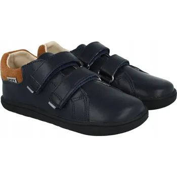 Chlapecké polobotky Bartek polobotky 8600356 kožené barefoot boty na suchý zip pro chlapce vel. 25