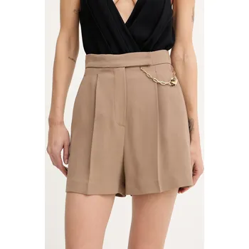 Dámské kraťasy Kraťasy Elisabetta Franchi SH00561E2 hnědá 84X, vel. 36