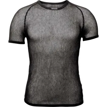 Pánské termoprádlo Pánské funkční triko Brynje of Norway Super Thermo T-shirt w/inlay Velikost: XXL / Barva: černá