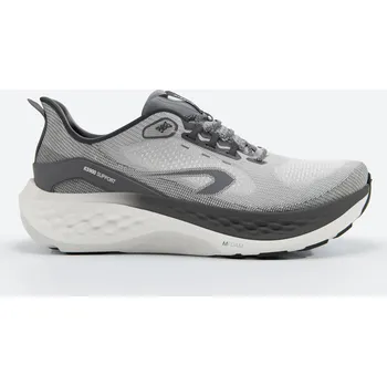 Pánská sportovní obuv KIPRUN Pánské běžecké boty KS900 Support 40 BÍLÁ|ČERNÁ|ŠEDÁ